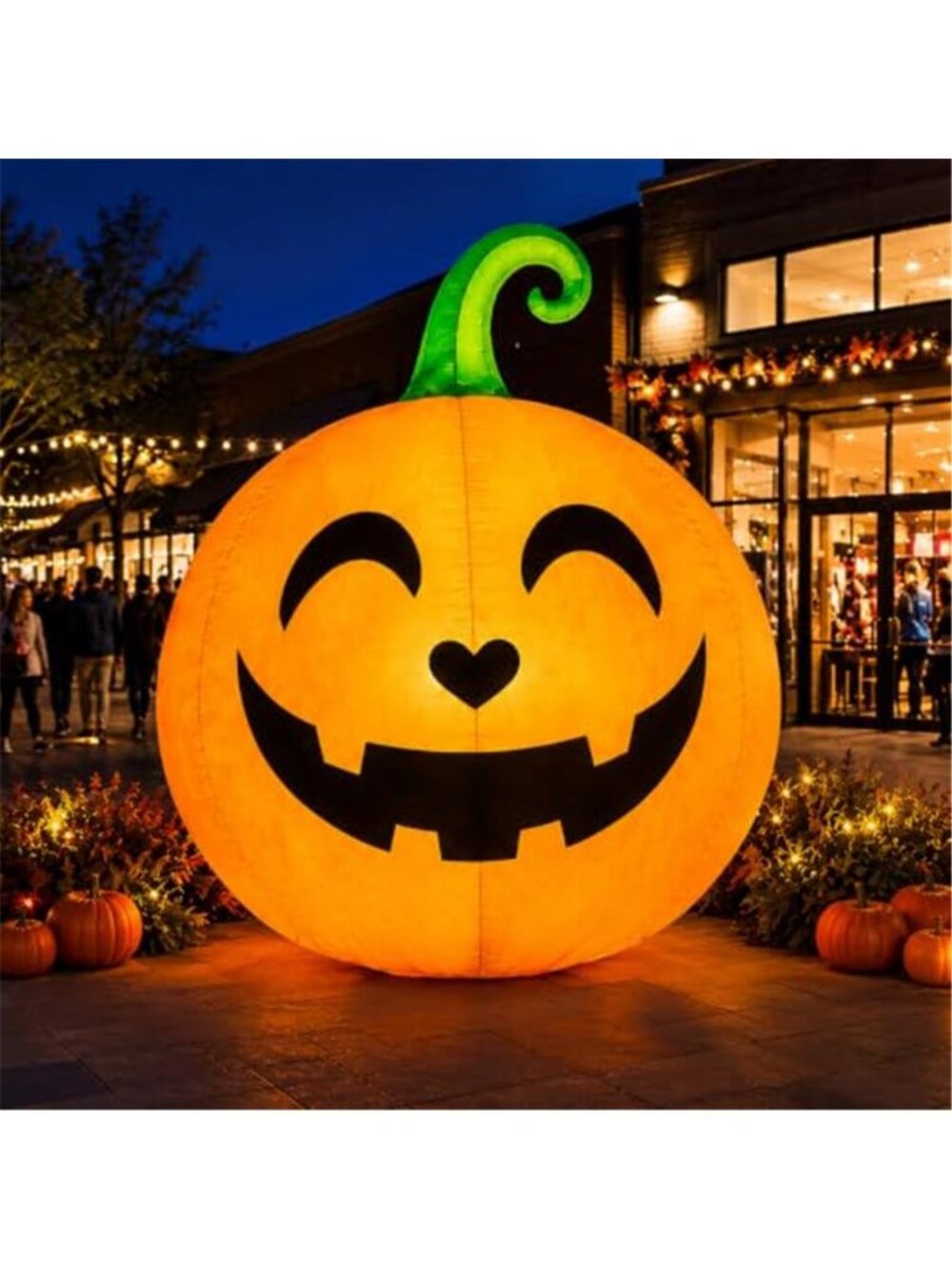 10FT Giant Halloween Inflatable Pumpkin Large Outdoor Decoration